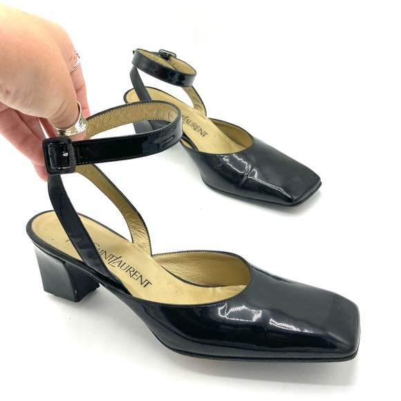 🚫SOLD🚫Vintage YSL Mary Jane heels - Picture 3 of 15